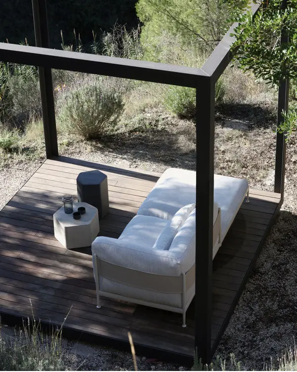 Sofá de exterior módulo chaise longue izquierdo Obi