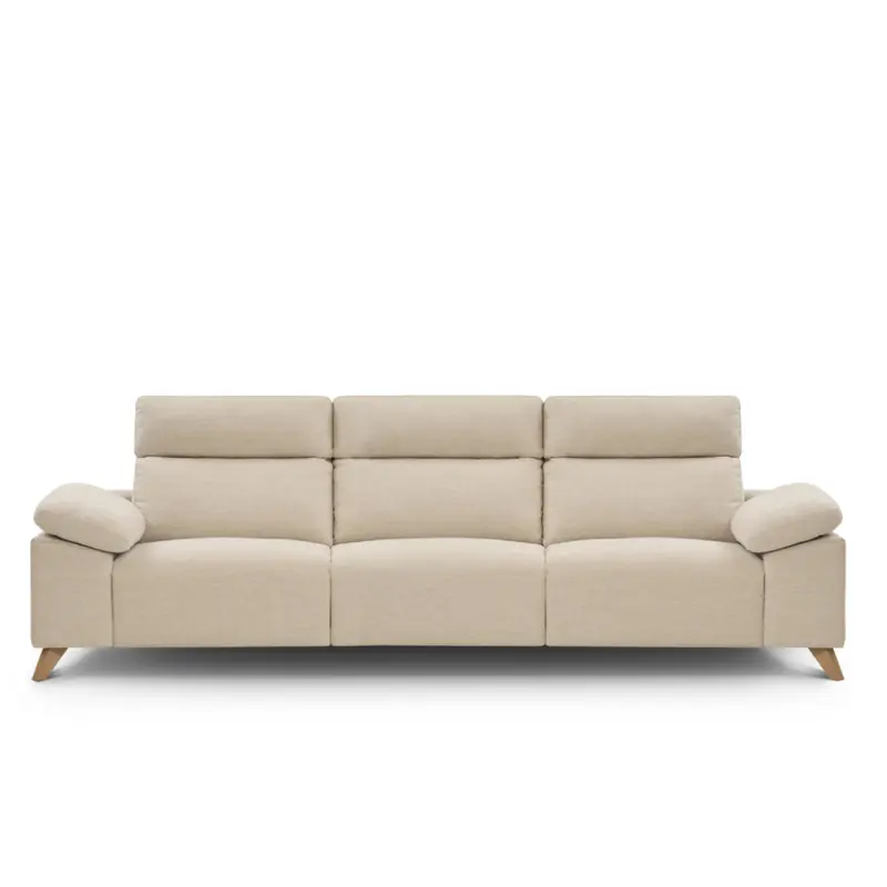 Sofá lineal con asientos relax y fondo reducido modelo KENSINGTON
