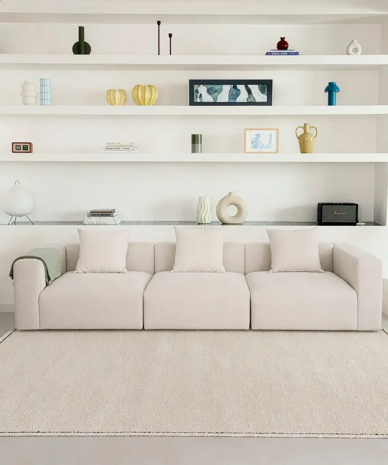 Sofá Modular Recto de 4 Plazas Rist
