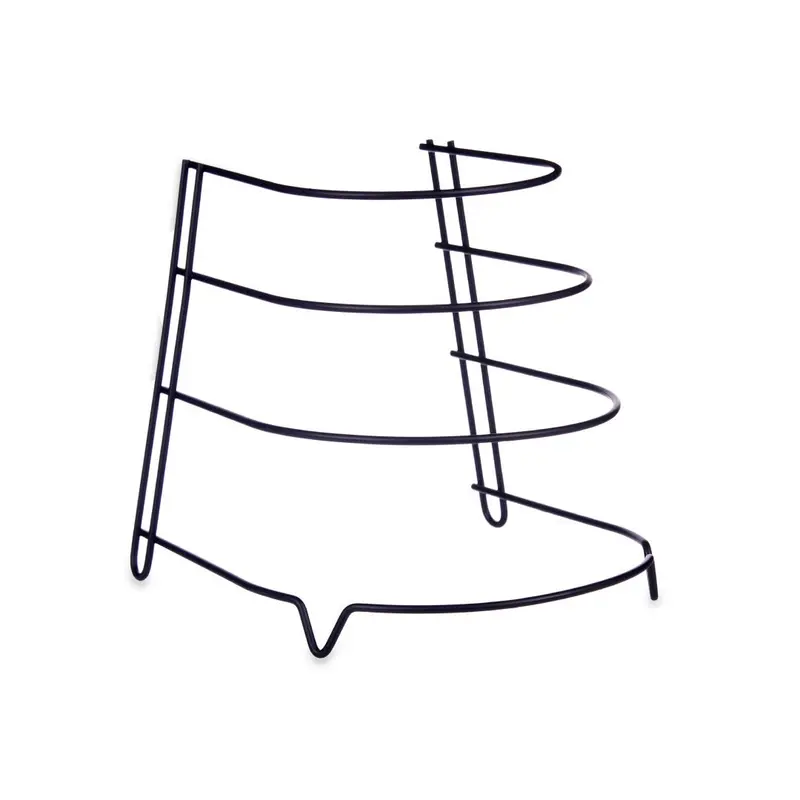 Soporte Apilador para 4 Sartenes | Organizador de Metal para Cocina