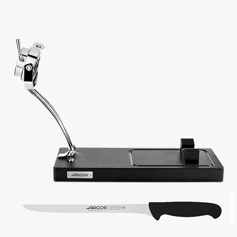 Soporte jamonero + Cuchillo Jamonero Serie 2900