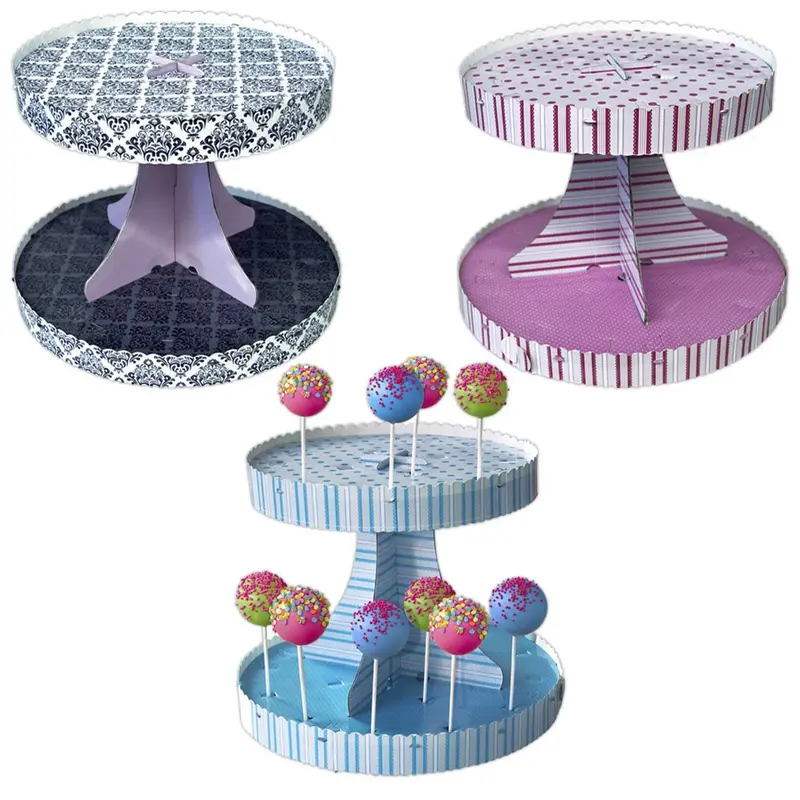 SOPORTE PARA CAKE POPS 2 PISOS
