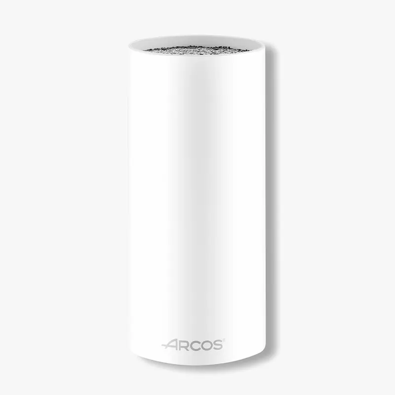 Soporte redondo color blanco 110 x 225 mm