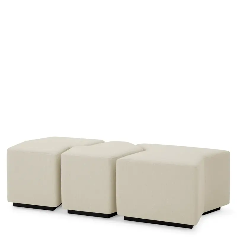 Stool Filbert  Set Of 3