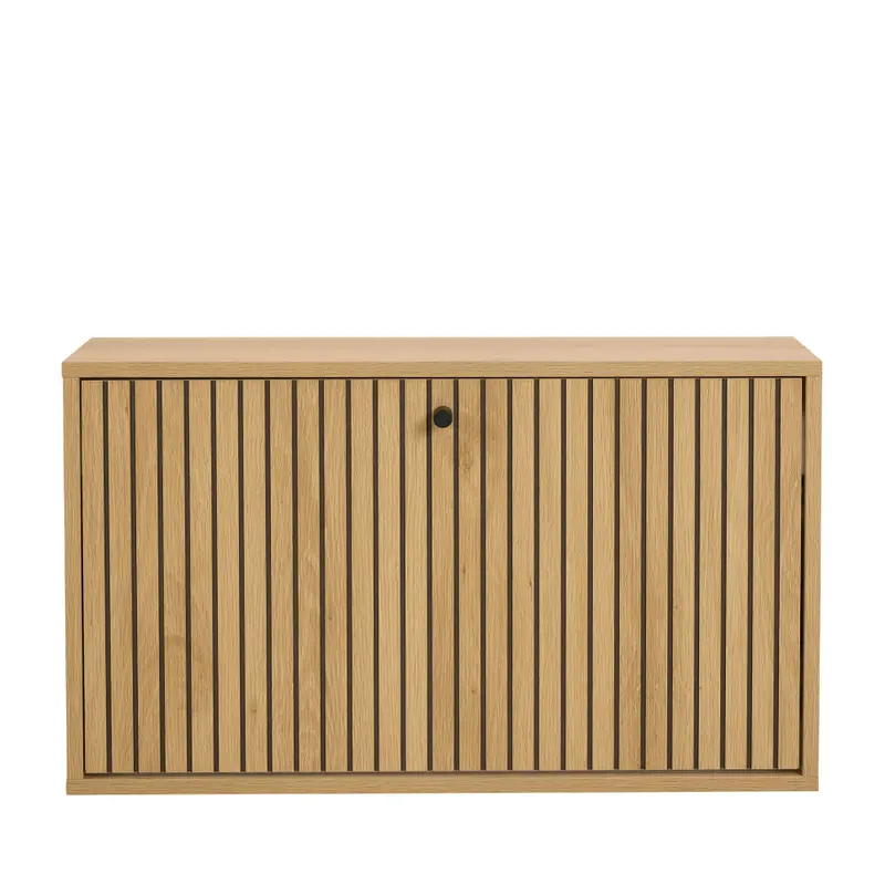 Storo - Mueble zapatero de pared de madera L71,6cm