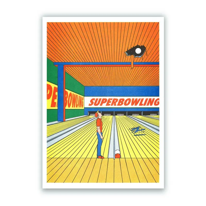 Super Bowling Risografía A3