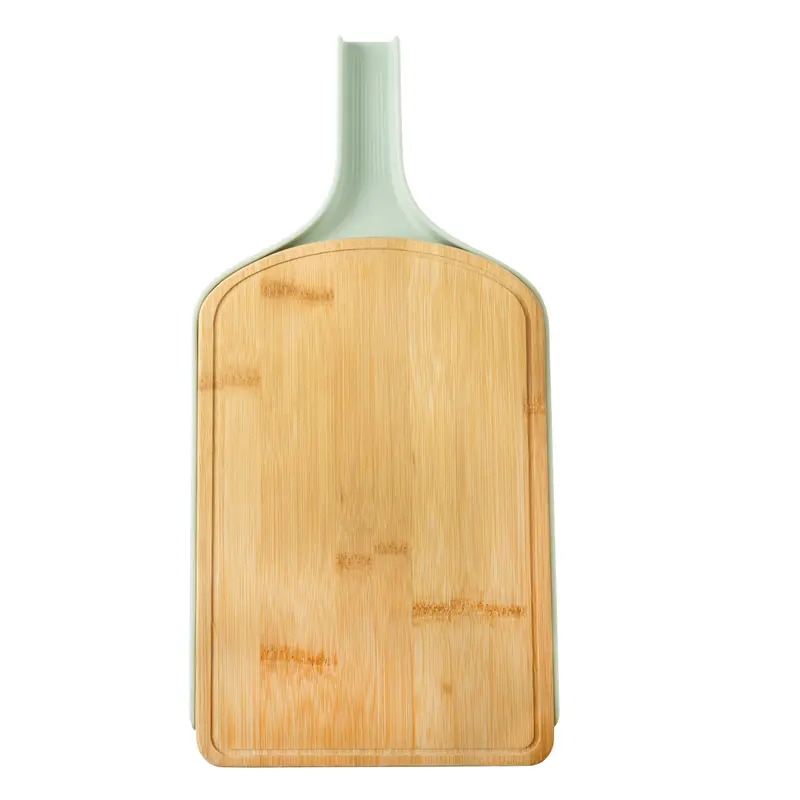 Tabla Cortar Bambu Polipropileno Rosa