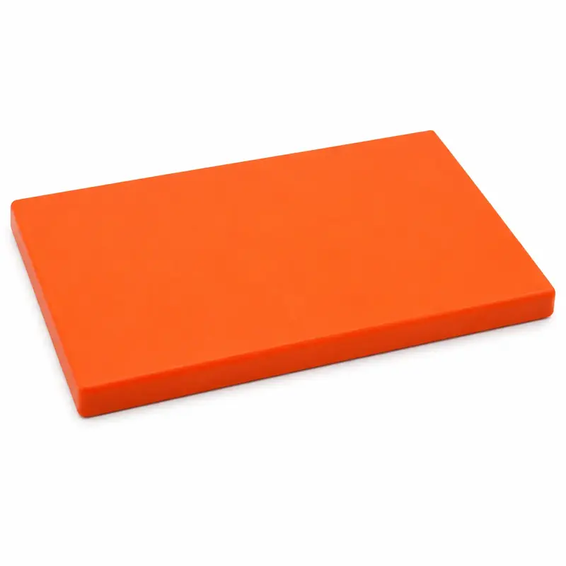 TABLA POLIETILENO 29X20X1.5CM MANDARINA