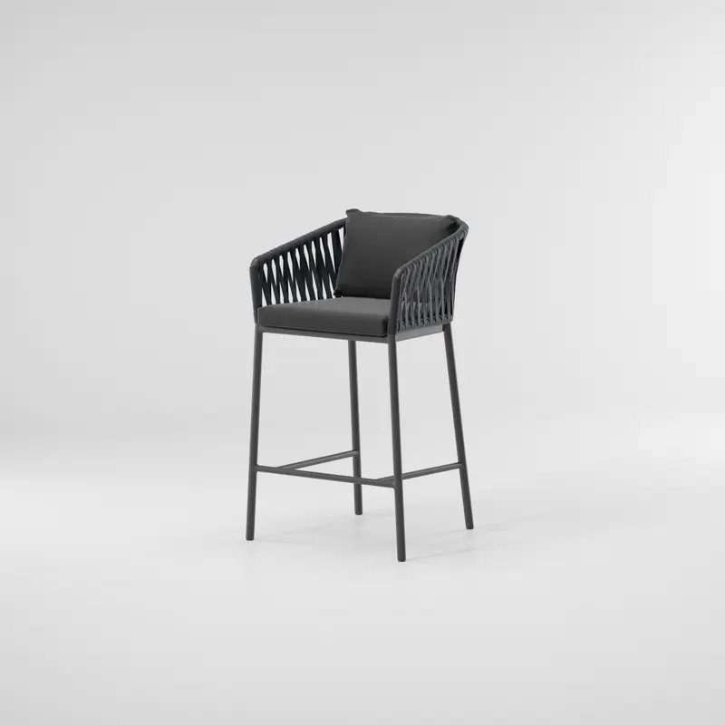 Taburete de bar Bitta Bela Rope | Pies 01C | Cuerda Z01