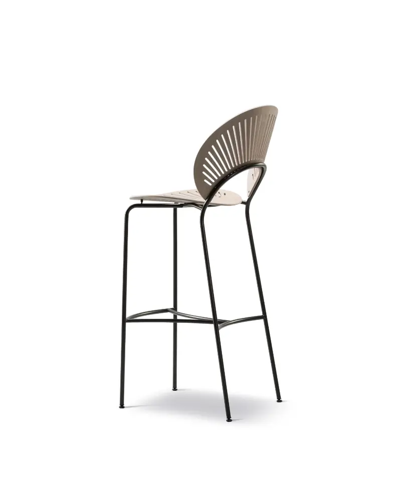 Taburete de bar Trinidad con asiento en madera