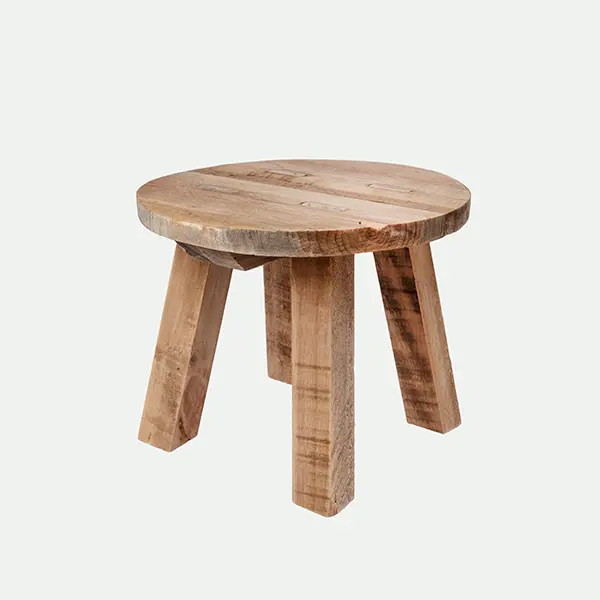 Taburete de madera
