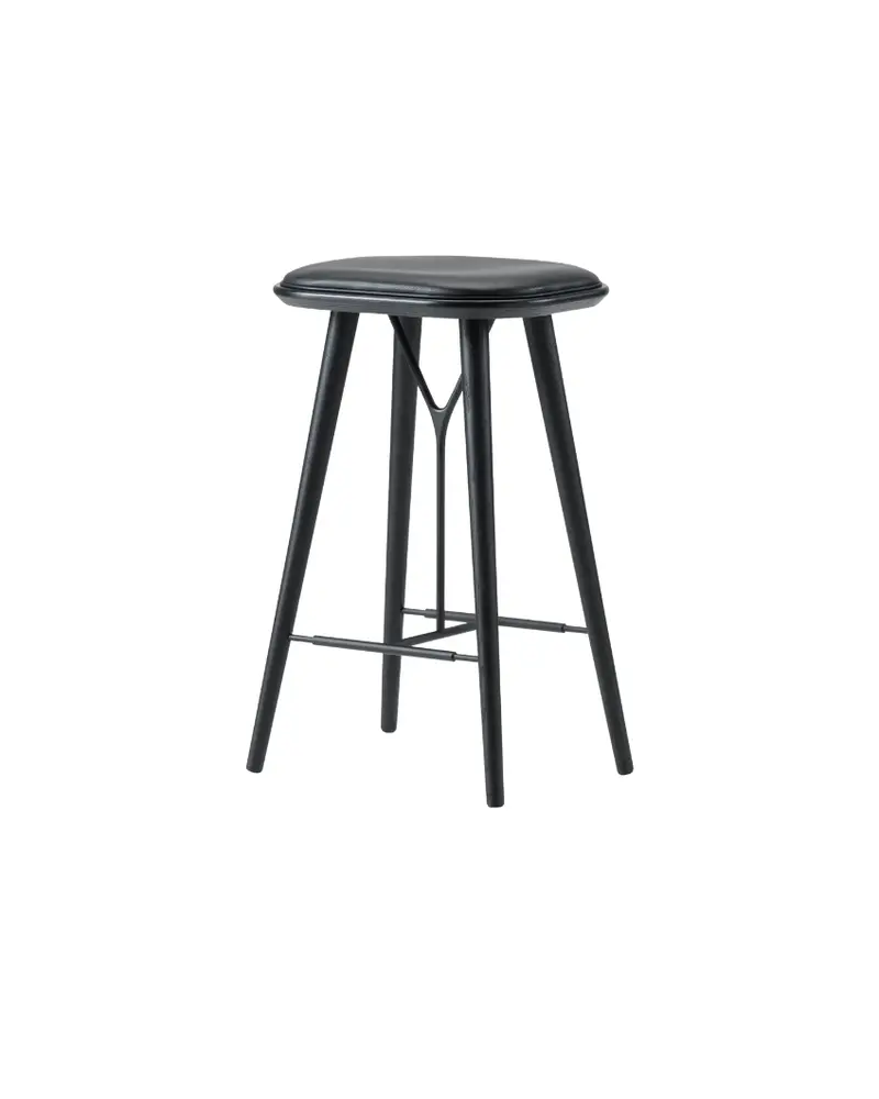 Taburete Spine con base de madera
