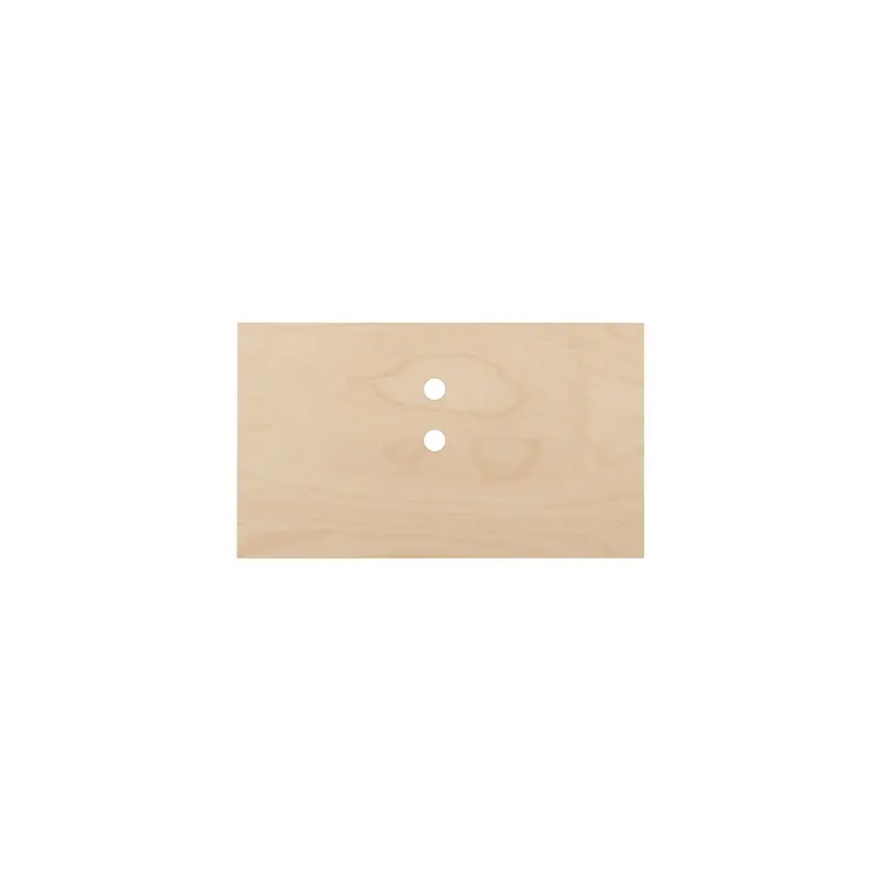Tapa de madera - Abedul - 80 cm