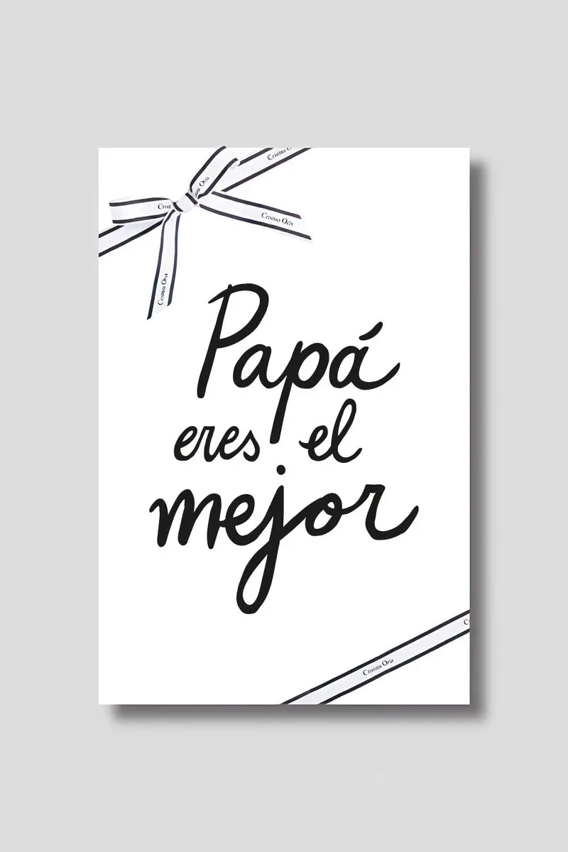 Tarjeta Regalo Especial Día Del Padre