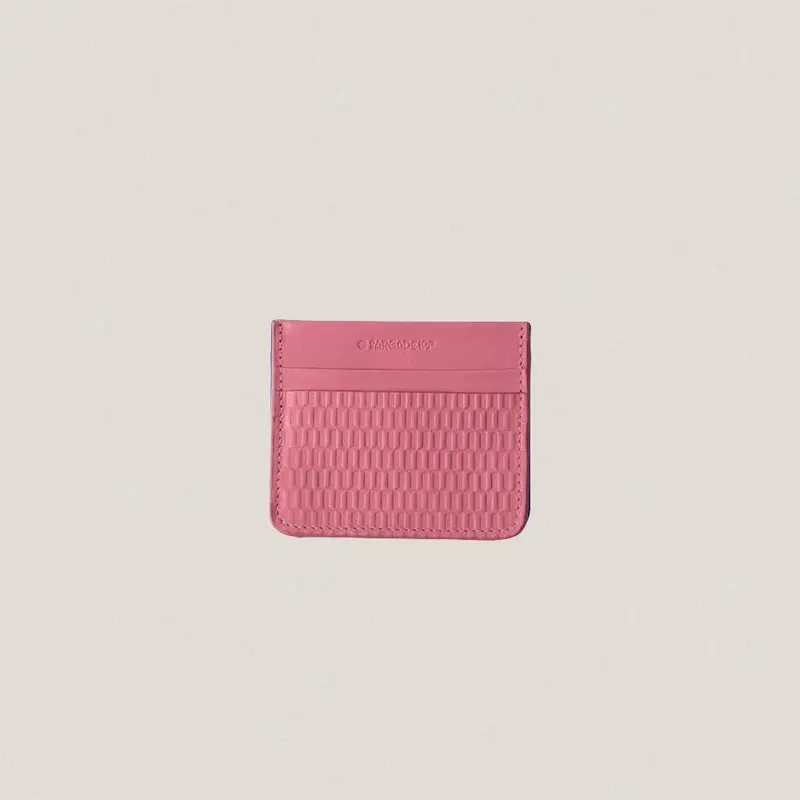 Tarjetero Granadínico Rosa