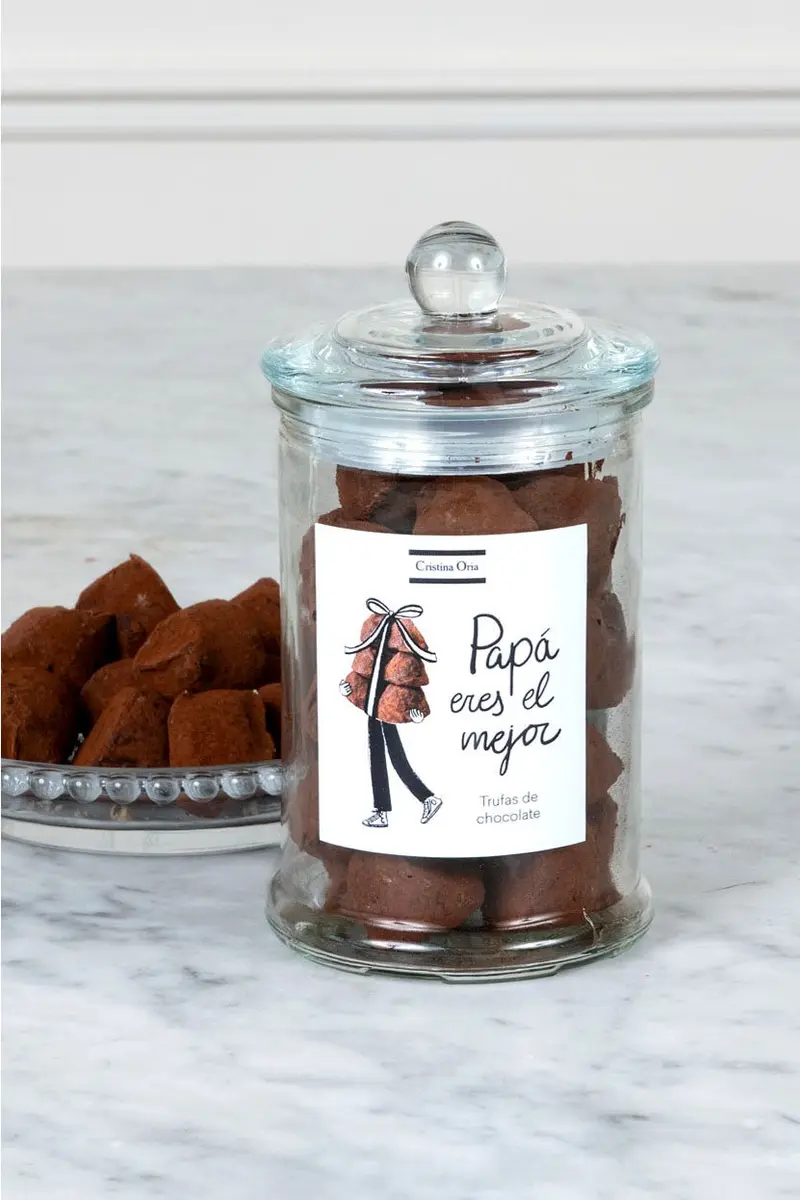 Tarro De Trufas Especial Día Del Padre
