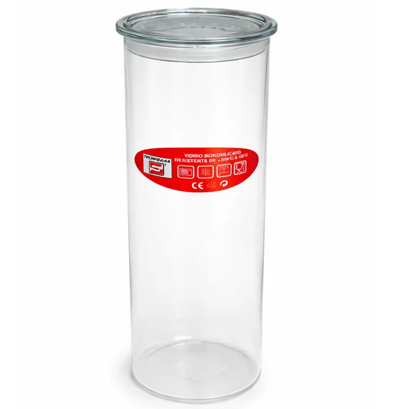 TARRO VIDRIO TAPA PLASTICO 1,8L.