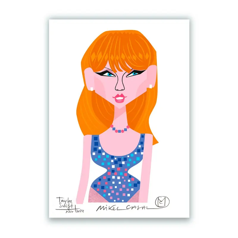 Taylor Swift Impresión Giclée