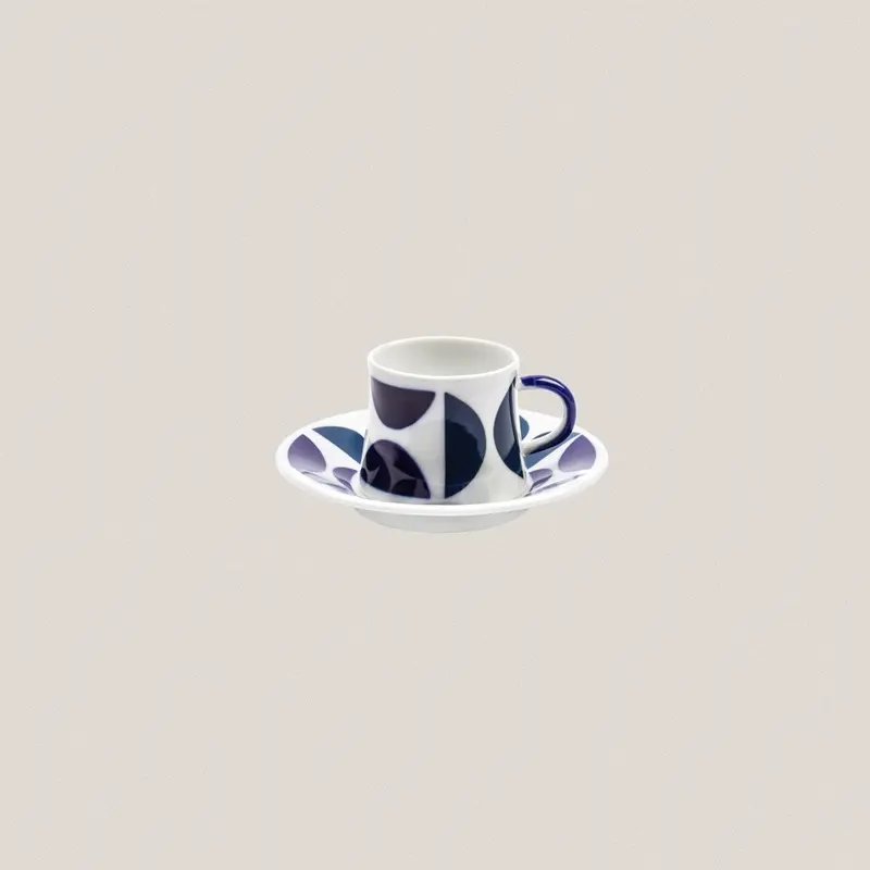 Taza Café con plato AB1