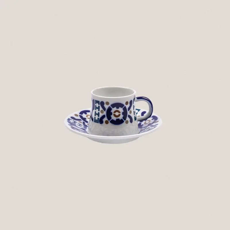 Taza Café con plato Burela