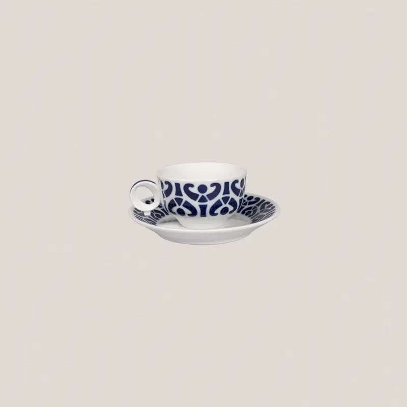 Taza Café con plato Contra