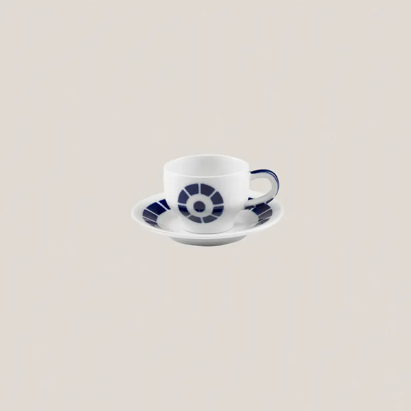 Taza Café con plato Coroa