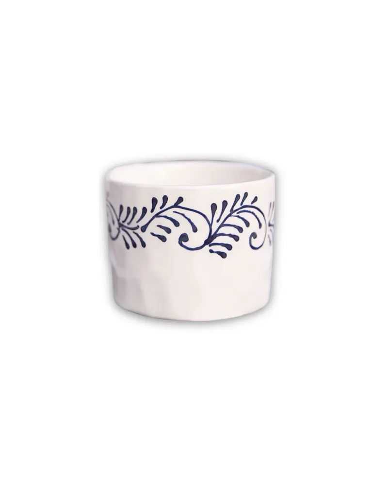 TAZA CAPPUCCINO TERRACOTA (azul)