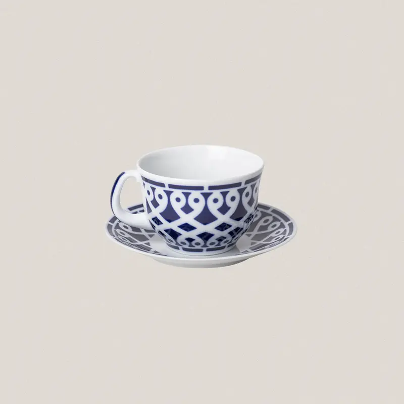 Taza con plato Fontefría