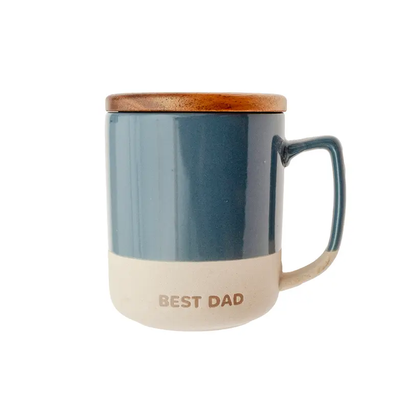 Taza con tapa best dad