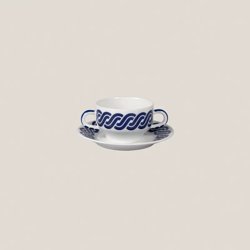 Taza Consomé con plato Cadrelo