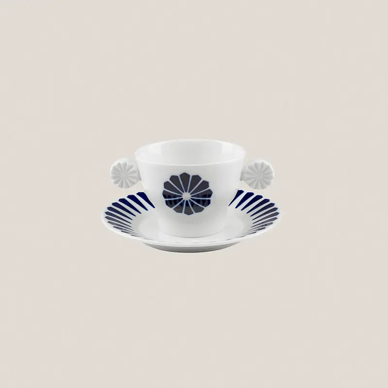 Taza Consomé con plato Estrela