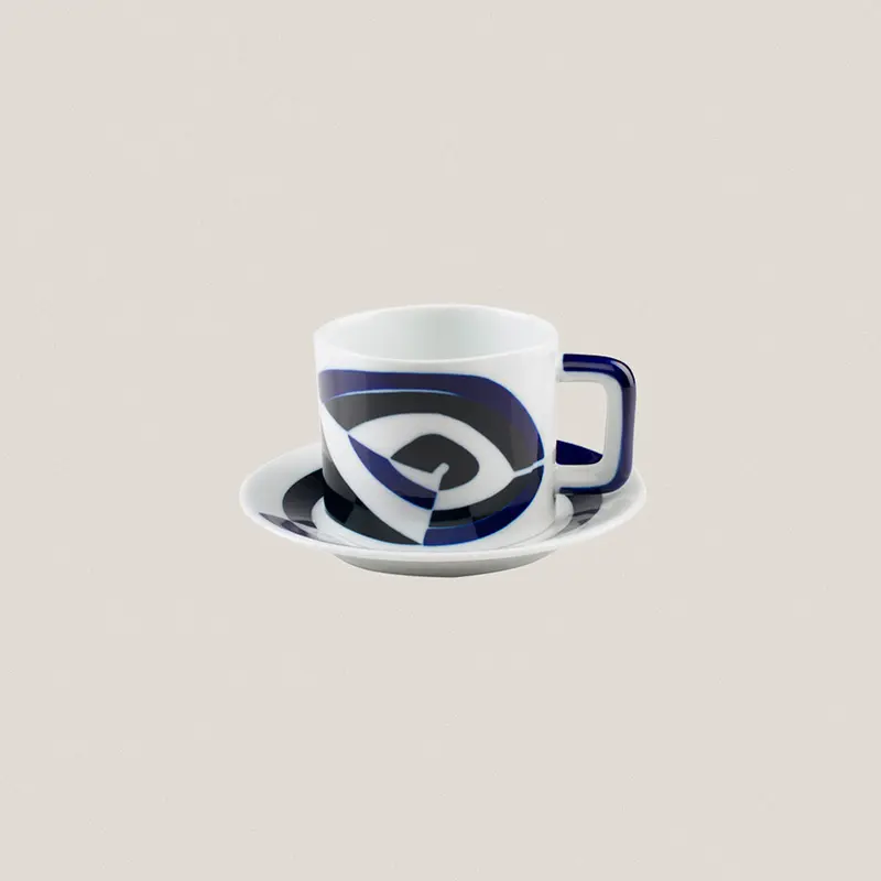 Taza Desayuno con plato Forma P