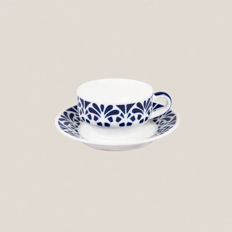 Taza Desayuno con plato Galerías 1