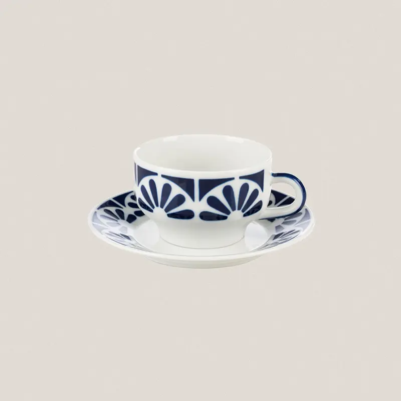 Taza Desayuno con plato Galerías 2