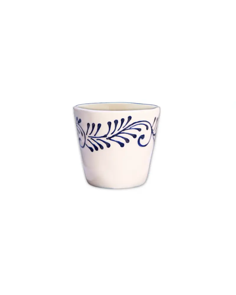 TAZA ESPRESSO TERRACOTA (azul)