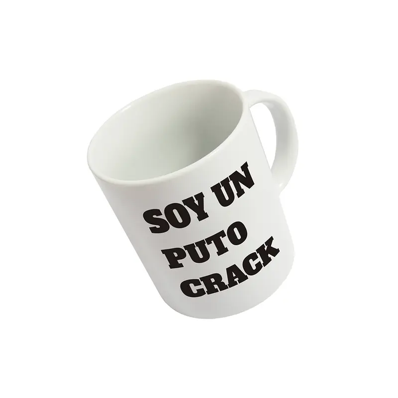 Taza 'Soy un Puto Crack'