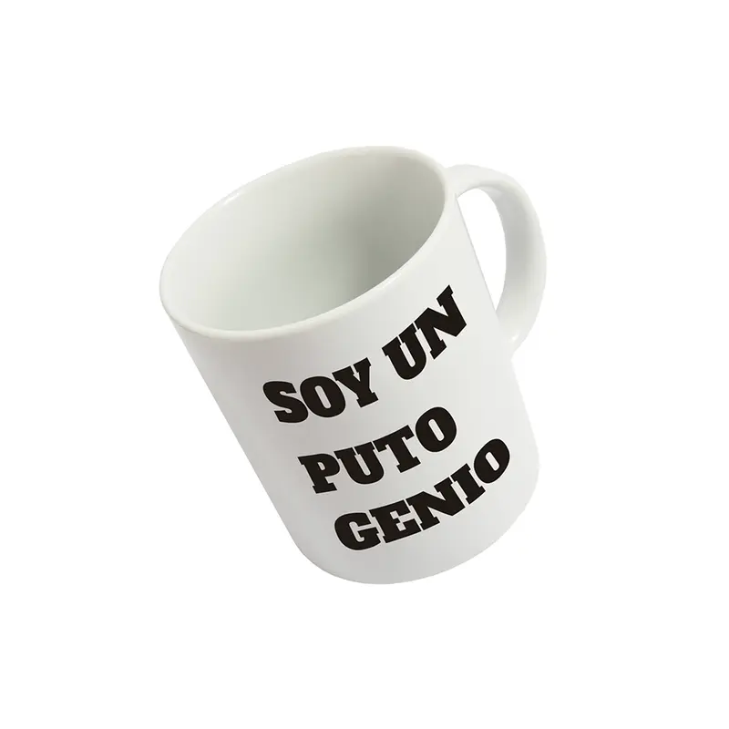 Taza 'Soy un Puto Genio'