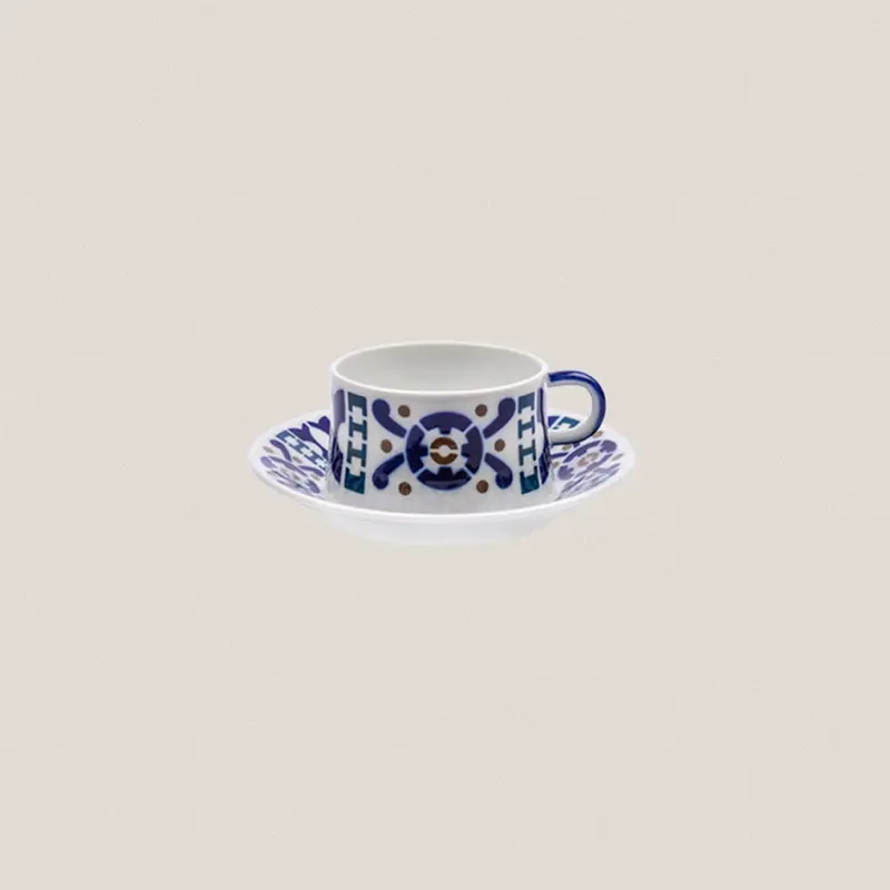 Taza Té con plato Burela