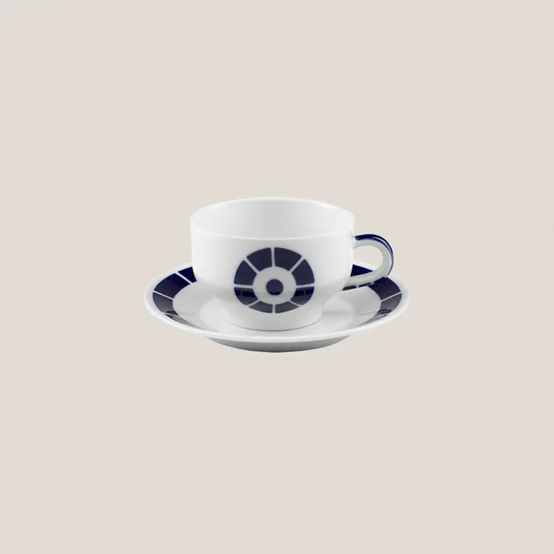 Taza Té con plato Coroa