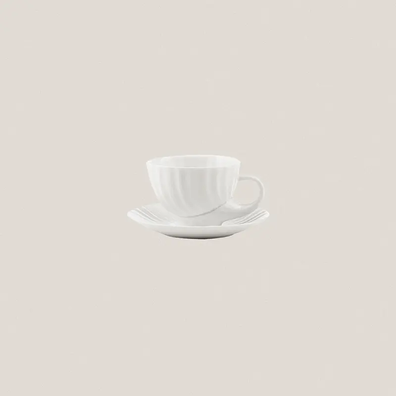 Taza Té con plato Cuncha