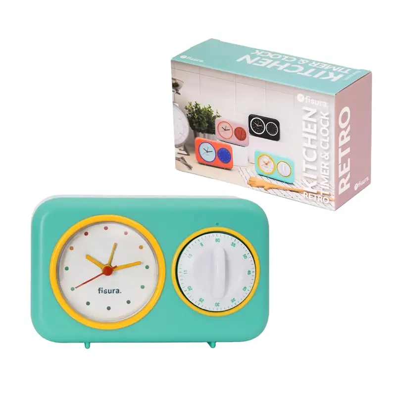 Temporizador de cocina retro - verde