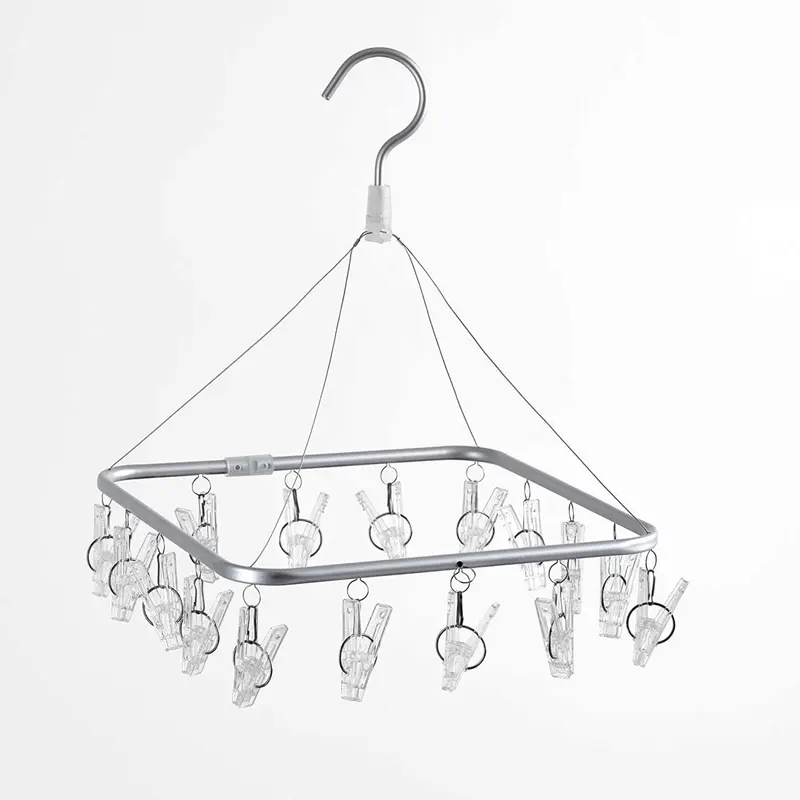 TENDEDERO PARA COLGAR CON PINZAS ALUMINIO RAYEN
