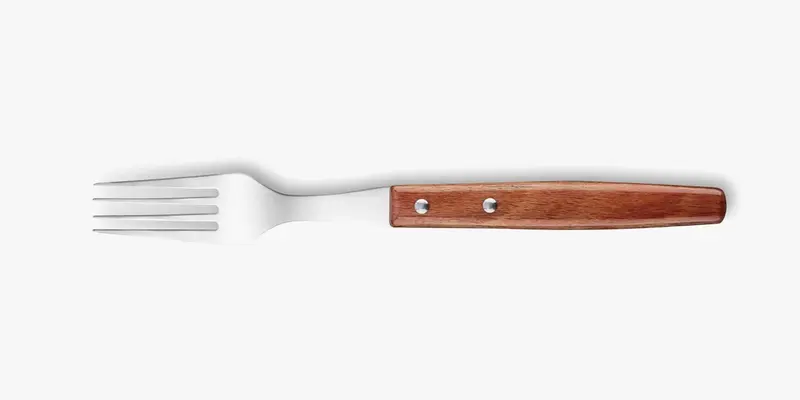 Tenedor Serie Gregorio Arcos 209 mm con Madera Haya Comprimida