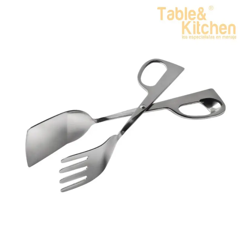 TENEDOR Y CUCHARA PARA SERVIR INOX 18/10
