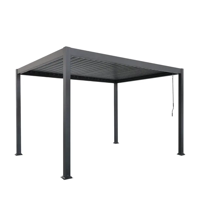 Tero - Pérgola bioclimática de aluminio 4x3 m