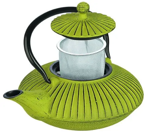 TETERA HIERRO FUNDIDO VERDE 0,78L