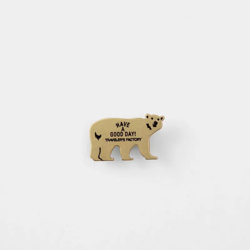 TF Oso Broche de Latón