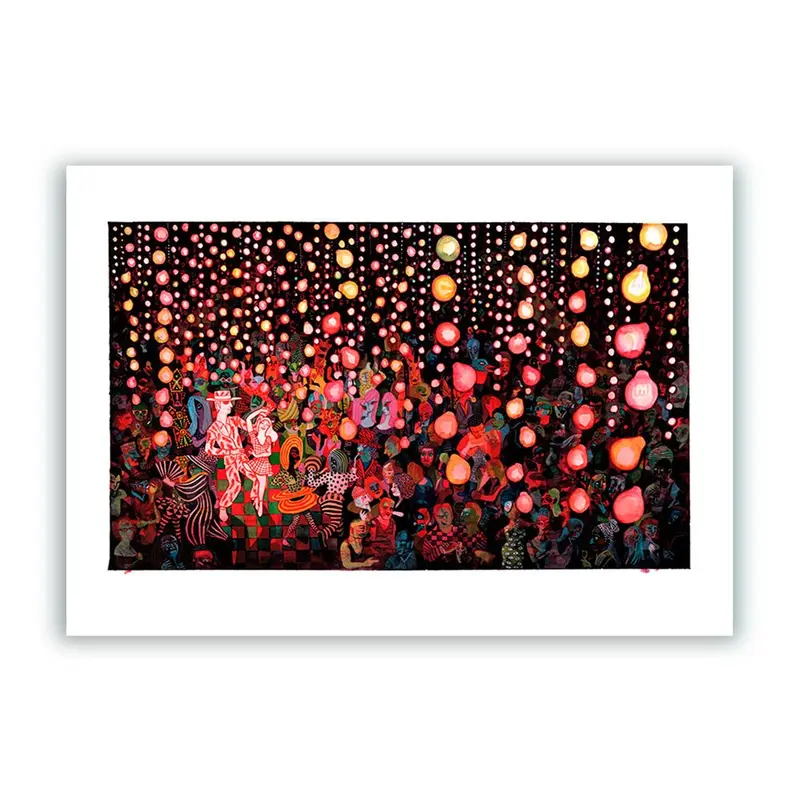 The City Strings Impresión Giclée