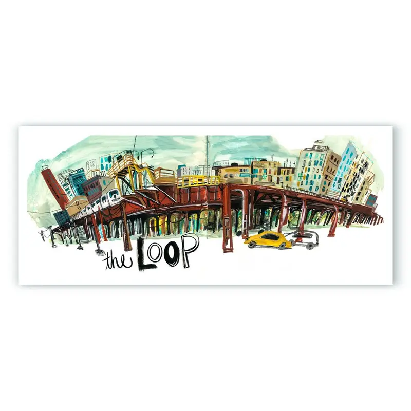 The Loop Chicago Giclée Print