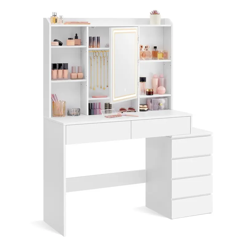 Tocador con Luces LED de Brillo Ajustable